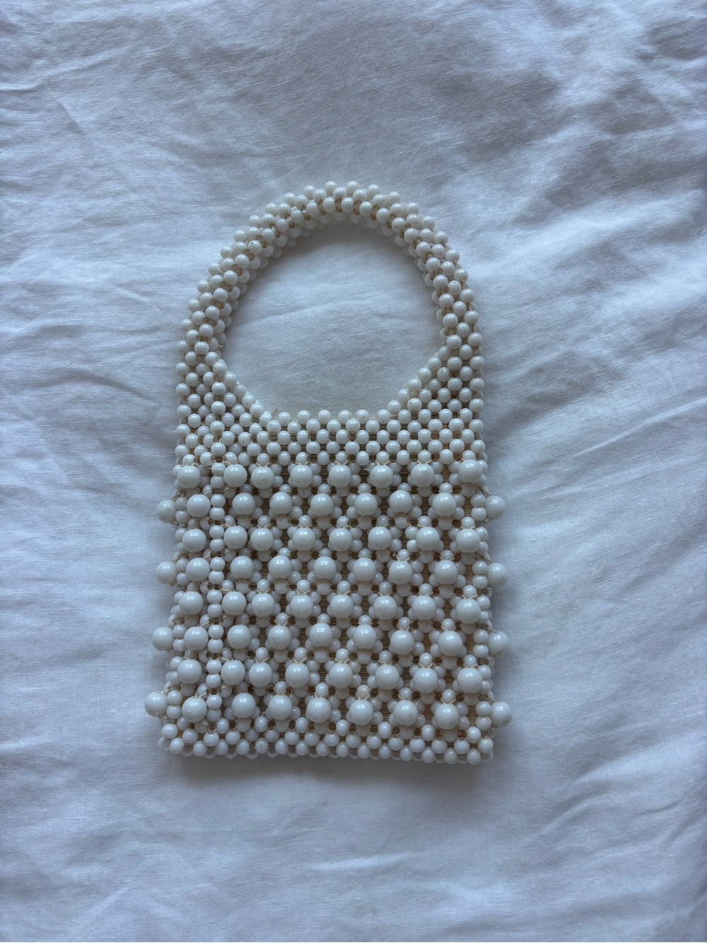 Vintage Pearl Handbag - Picture 2 of 3